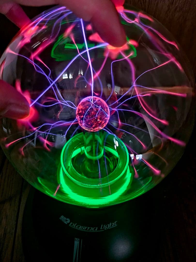 【特大】プラズマライト(プラズマボール) 年代モノ 当時モノ