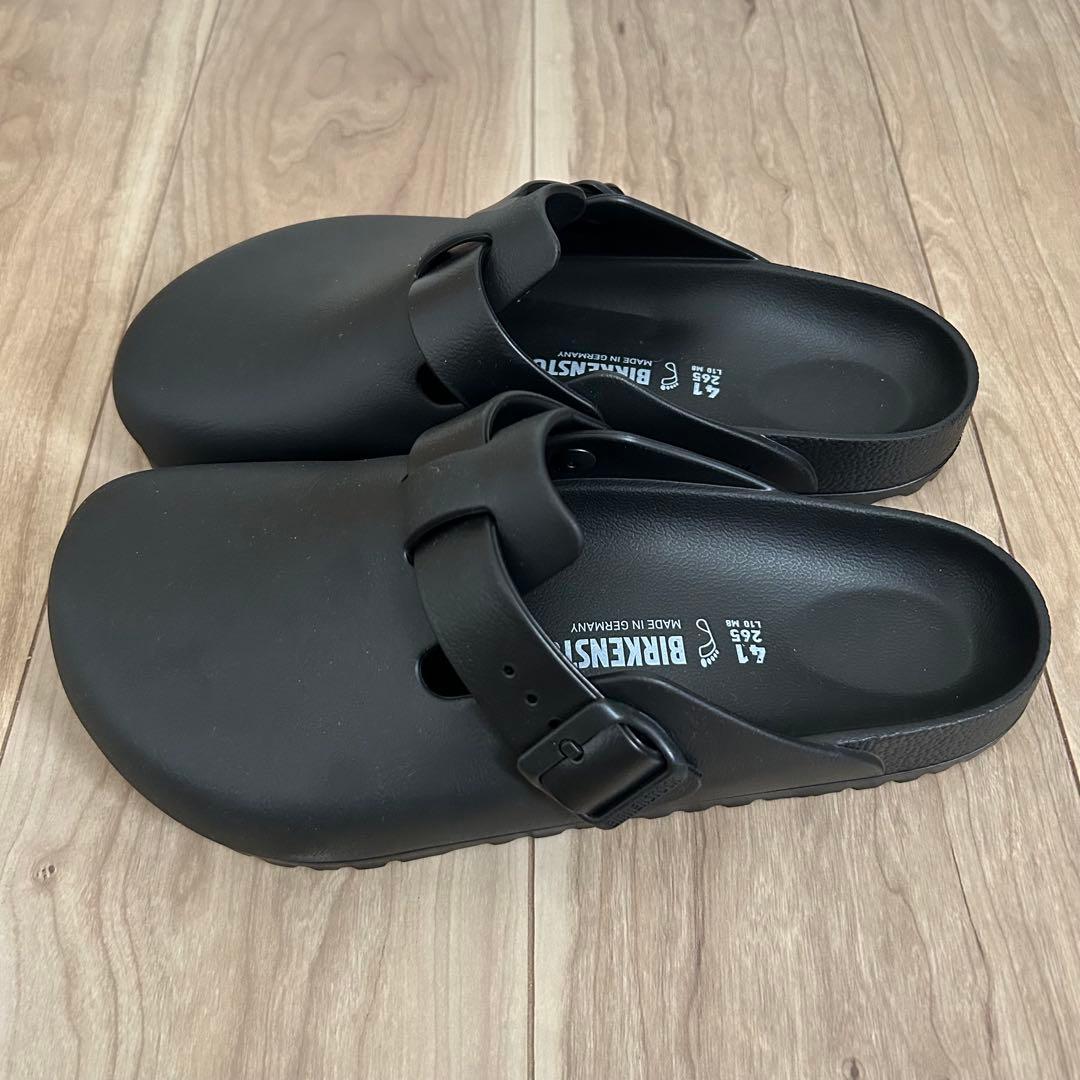 BIRKENSTOCK／BOSTON EVA／BLACK／41／REGULAR