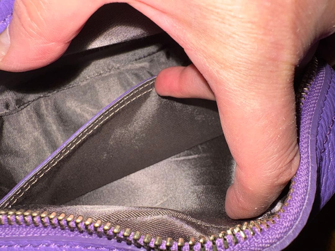 最終お値下げ 土屋鞄　【超美品】現行品　クラルテ コンパクトショルダー パープル