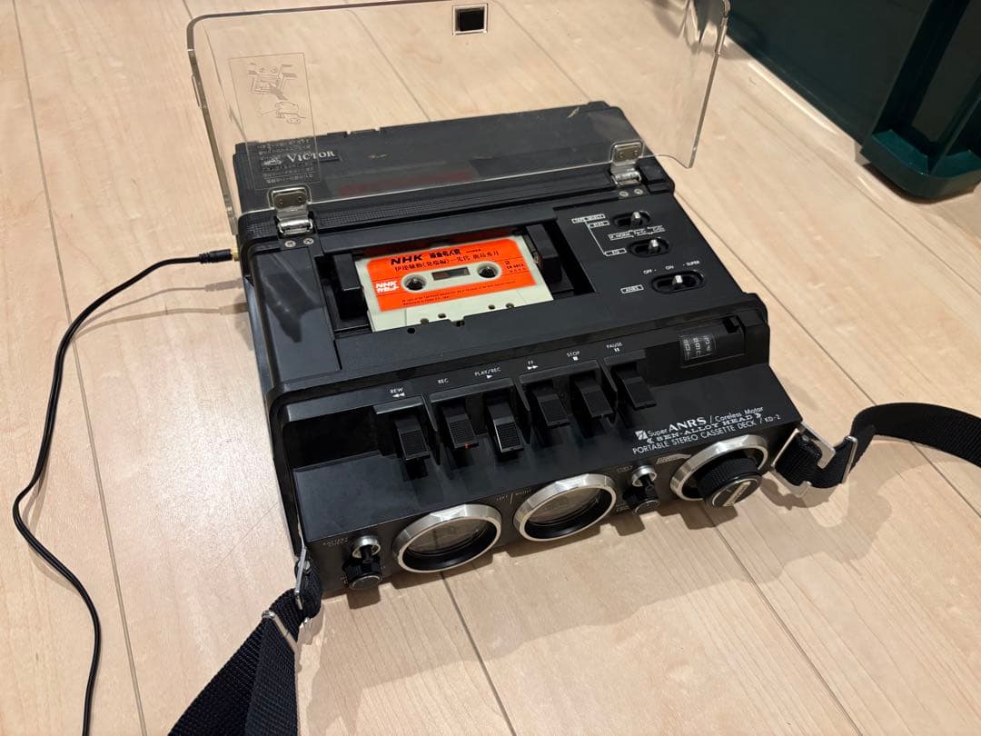 【希少品】　VICTOR KD-2 ナマロク用・コンポカセットデッキ