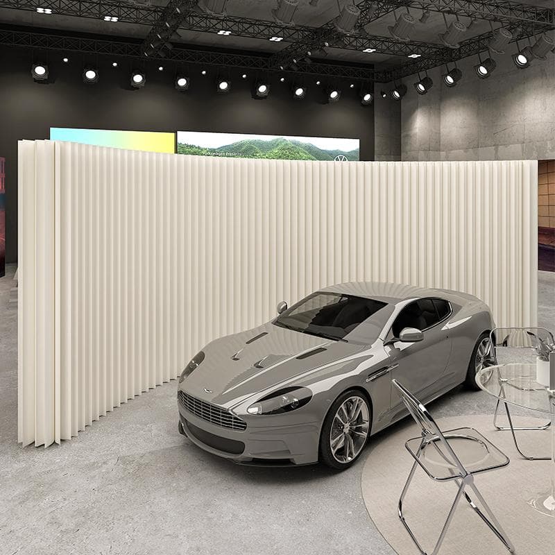 折りたたみ パーテーション 間仕切り高さ2.4ｍ長さ3-4ｍ持ち運び可能 目隠し