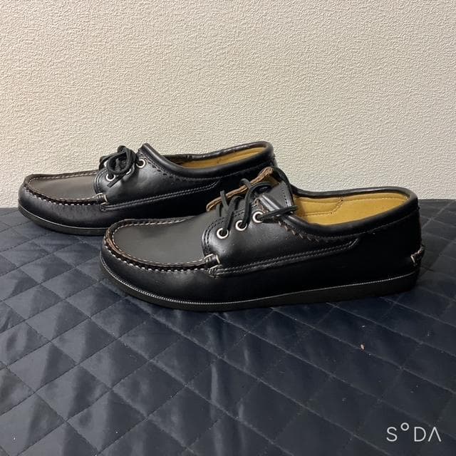 【未使用】Quoddy Trail Moccasin デッキシューズ（プー92）