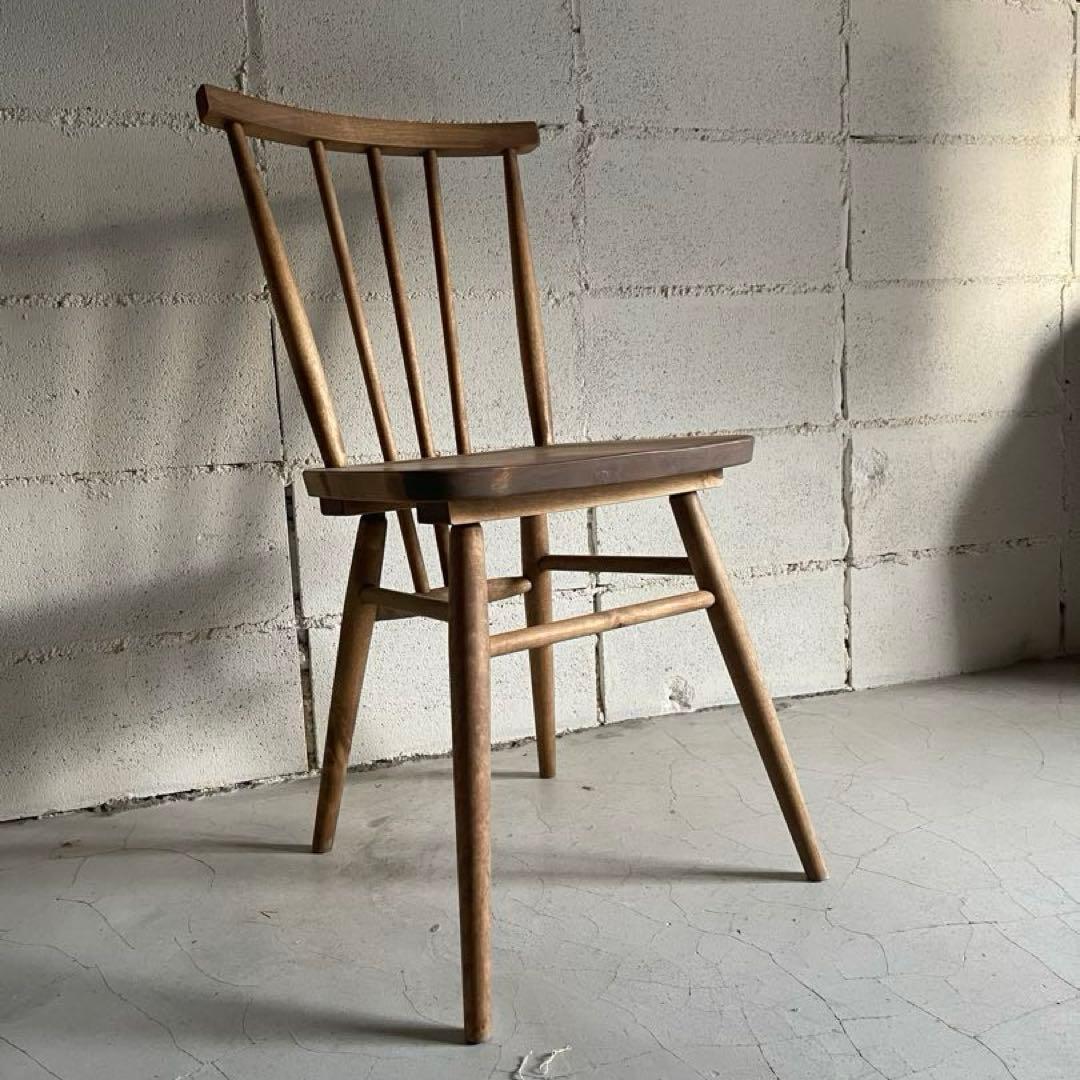 関家具　アネモネ　ダイニングチェア　バーチ無垢材　北欧テイスト　コンパクトサイズ