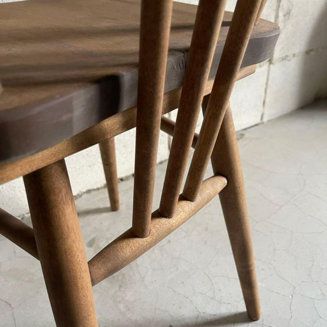 関家具　アネモネ　ダイニングチェア　バーチ無垢材　北欧テイスト　コンパクトサイズ