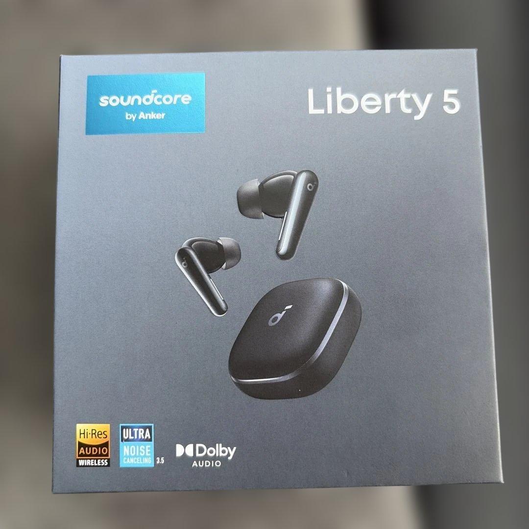 【新品未開封】soundcore Liberty 5 ブラック