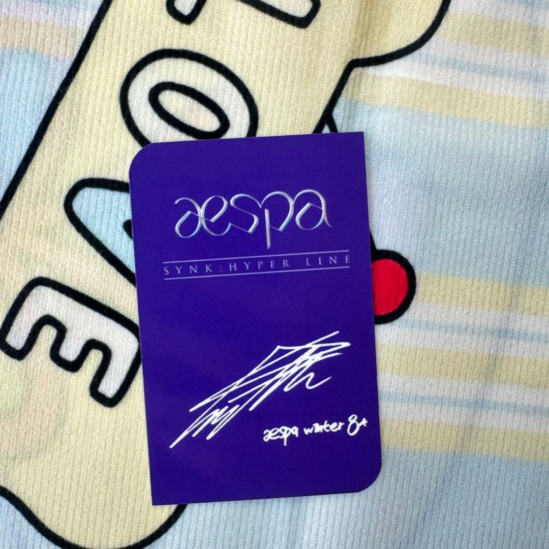 aespa liiv next winter全世界で150枚限定ウィンタートレカ