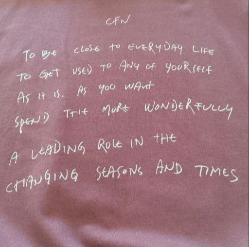 新品タグ付 カフネ パシオーネ トレーナー スウェット ピンク フリーサイズ