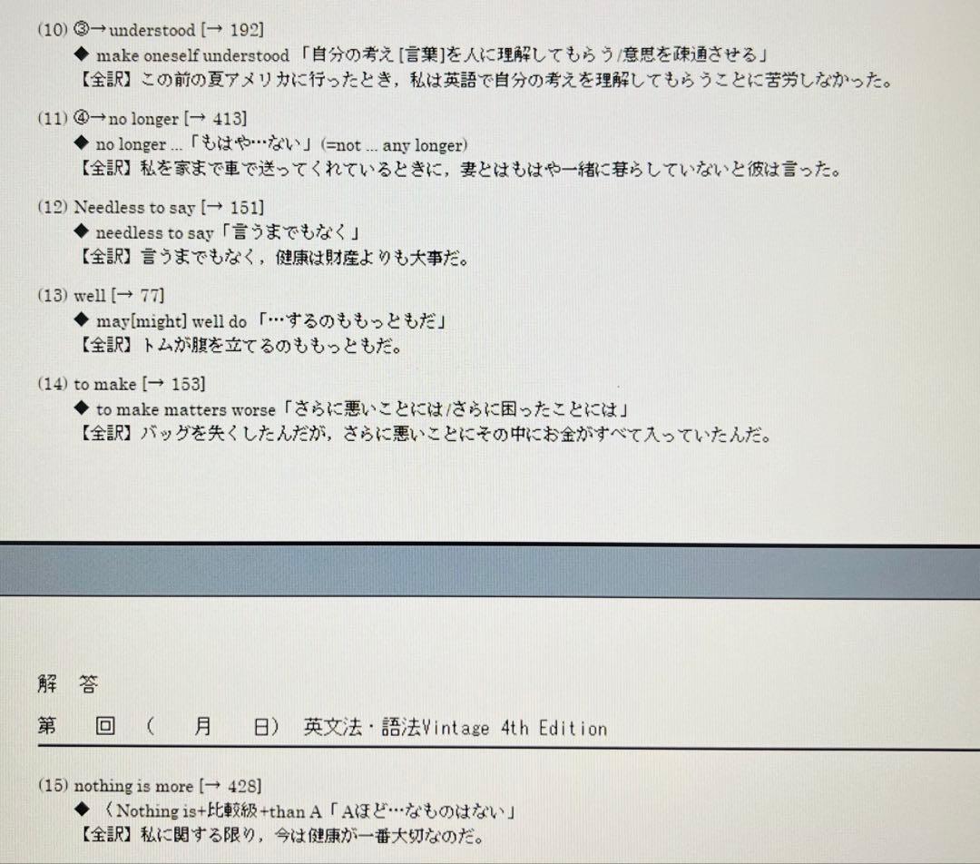 いいずな書店 Vintage 4訂版 確認テスト冊子&テストクリエイター2025