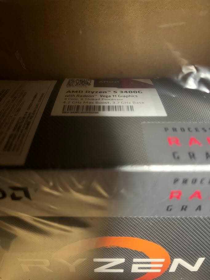 CPU AMD Ryzen 5 3400G BOX