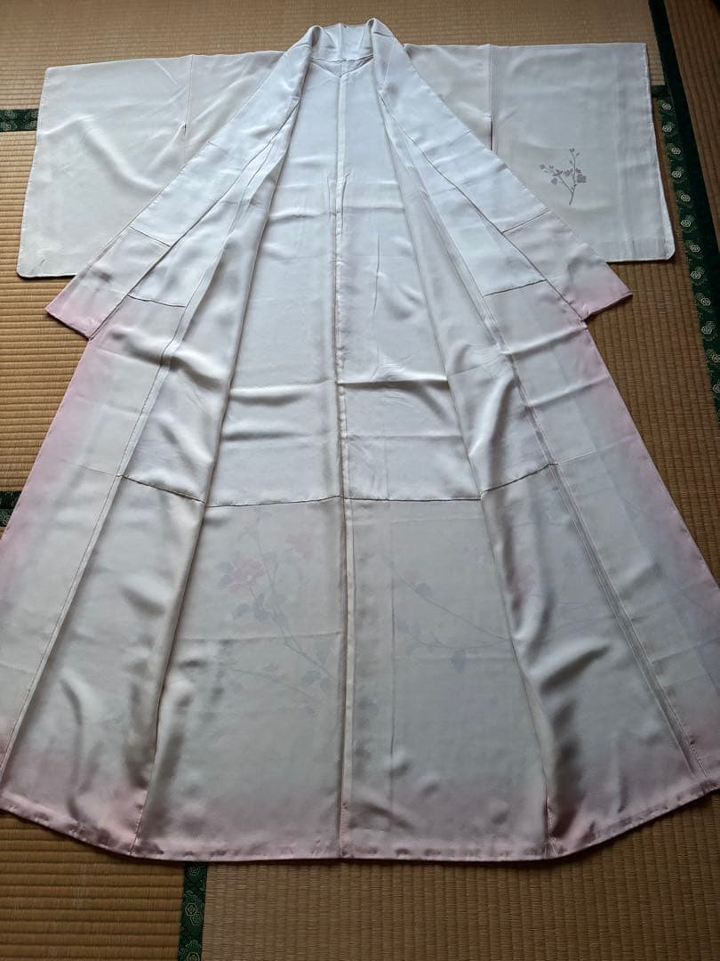 付け下げ　加賀友禅　作家もの正絹　未使用