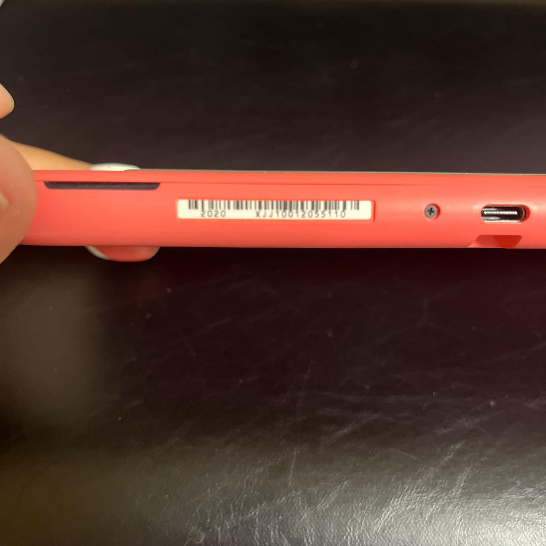 Nintendo Switch Lite コーラル　本体　カバー&ケース付き