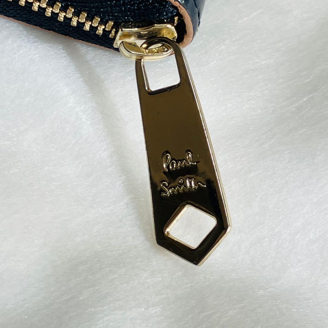 ポールスミス キャットドゥードゥル　ラウンドファスナー　長財布 猫　総柄