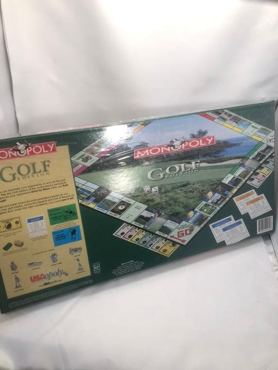 レア物　モノポリー　ゴルフ　Monopoly Golf 英語版