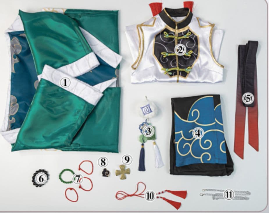 にじさんじ 叢雲カゲツ コスプレ 2周年　衣装のみ　ヒーローズ