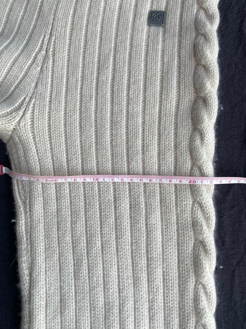 CHANELカシミヤパンツ