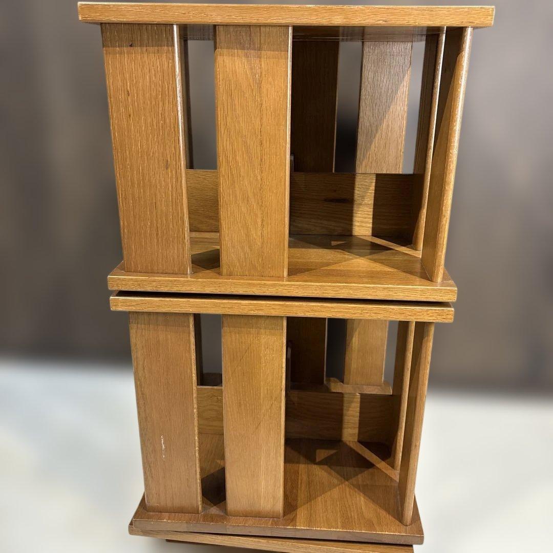 回転式　2段　ラック