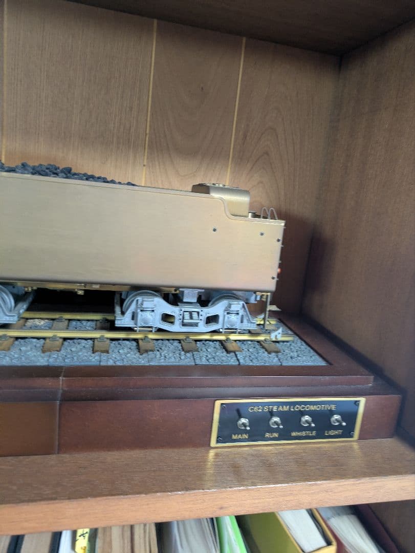 ディアゴスティーニ　つばめc62 模型　真鍮模型