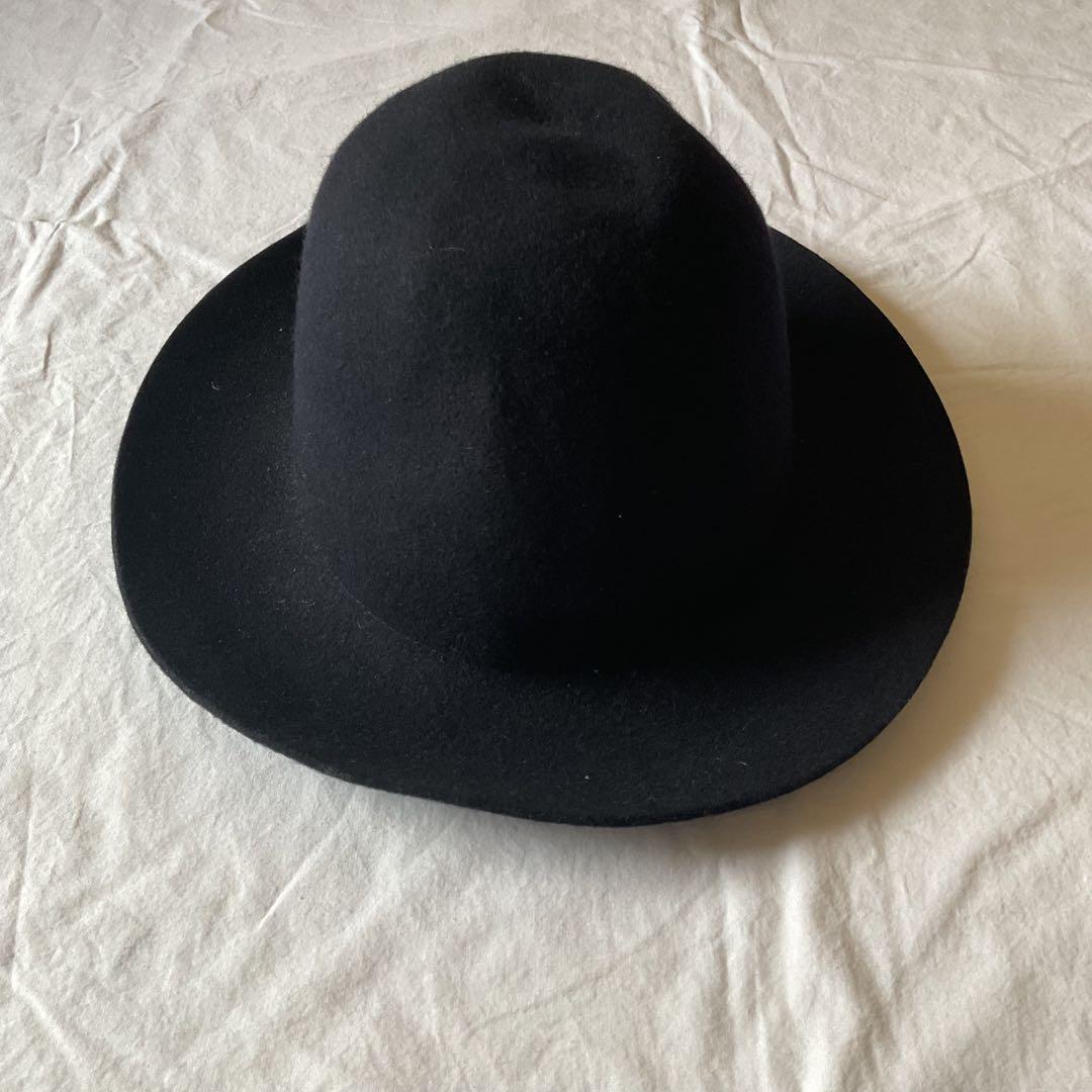 オレンジ　COMME des GARCONS SHIRT 帽子