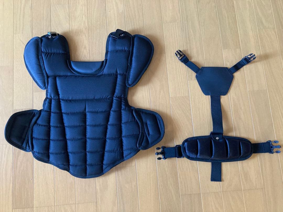 新品　野球　硬式用　キャッチャー　プロテクター　ブラック　送料無料　匿名配送