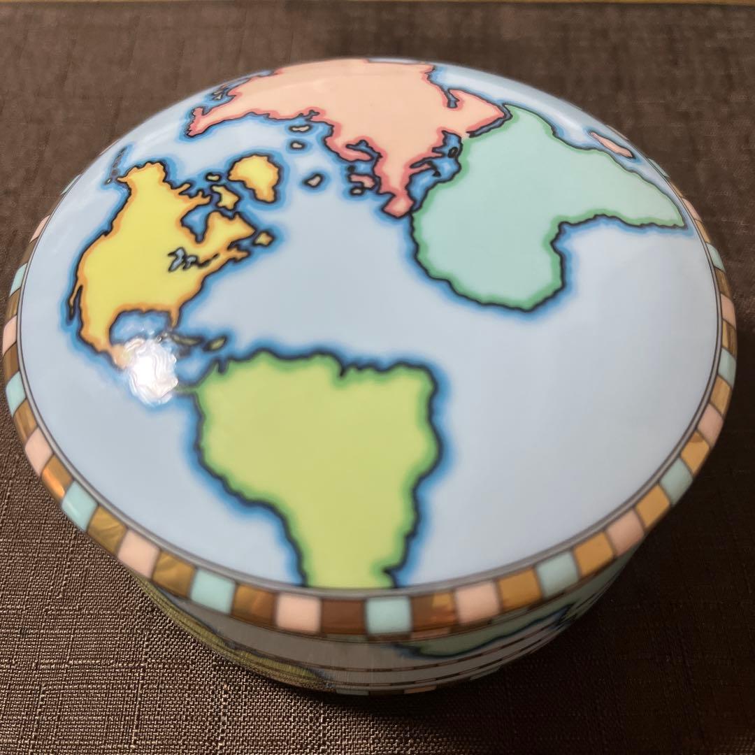 Tiffany ワールドマップ　ボンボニエール