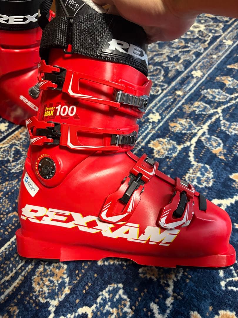 REXXAM MAX 100 スキー用ブーツ 使用日数10日ほど!状態良