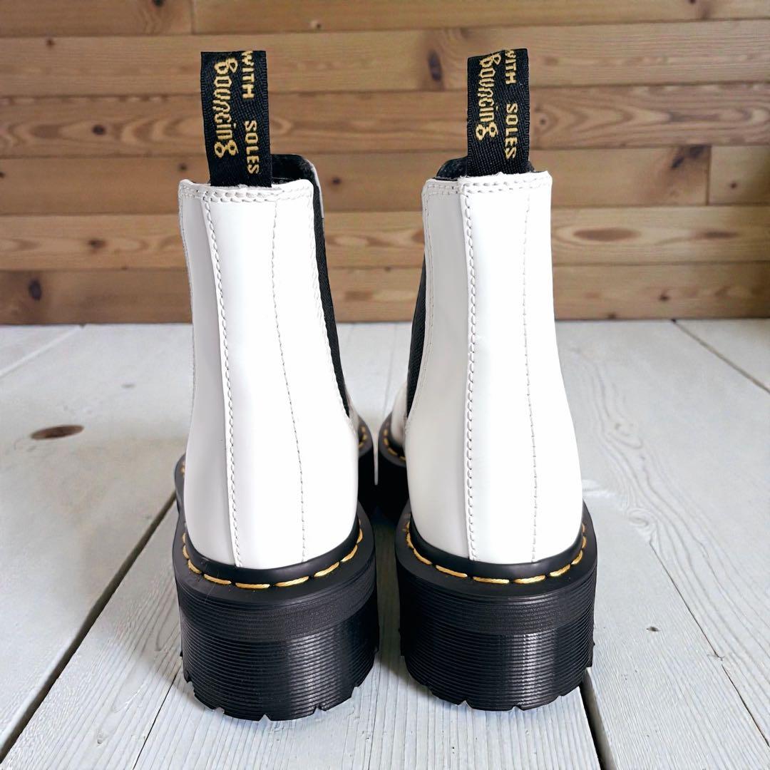 美品　Dr. Martens QUAD チェルシーブーツ24〜24.5cm厚底