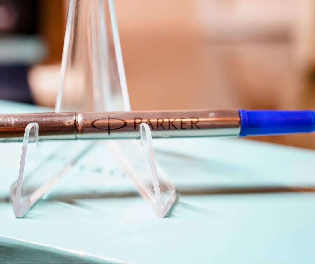 パーカー　デュオフォールド　ボールペン　ティファニー　希少　ローラーボール