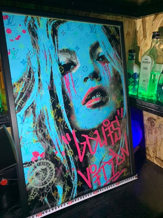 特大A2サイズ インテリアポスター オマージュ 額縁付き 送料無料 ルイヴィトン