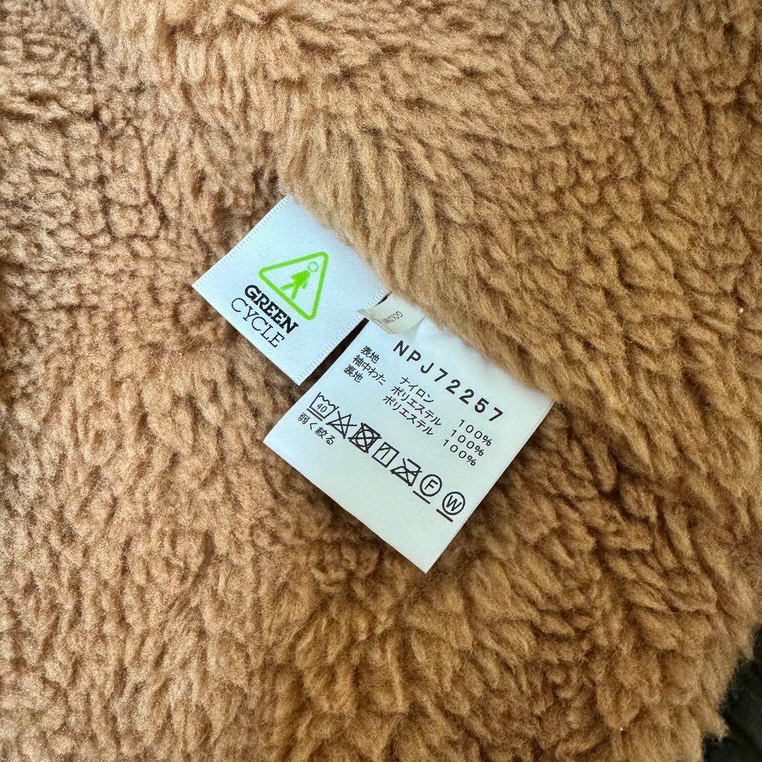 【ザ ノースフェイス】極美品 コンパクトノマドジャケット ボア 撥水 150