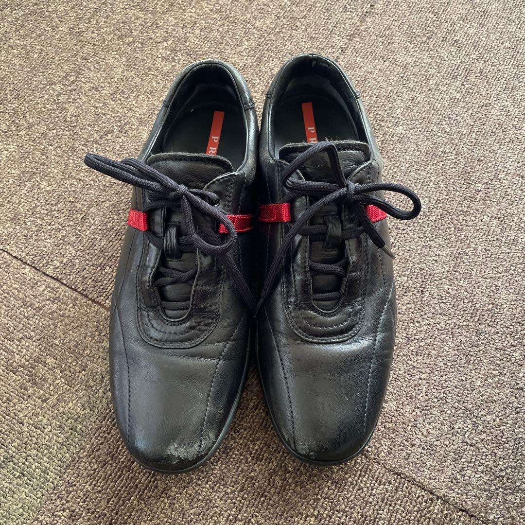 PRADA SPORTS プラダスポーツ y2k スニーカー ラインロゴ テック