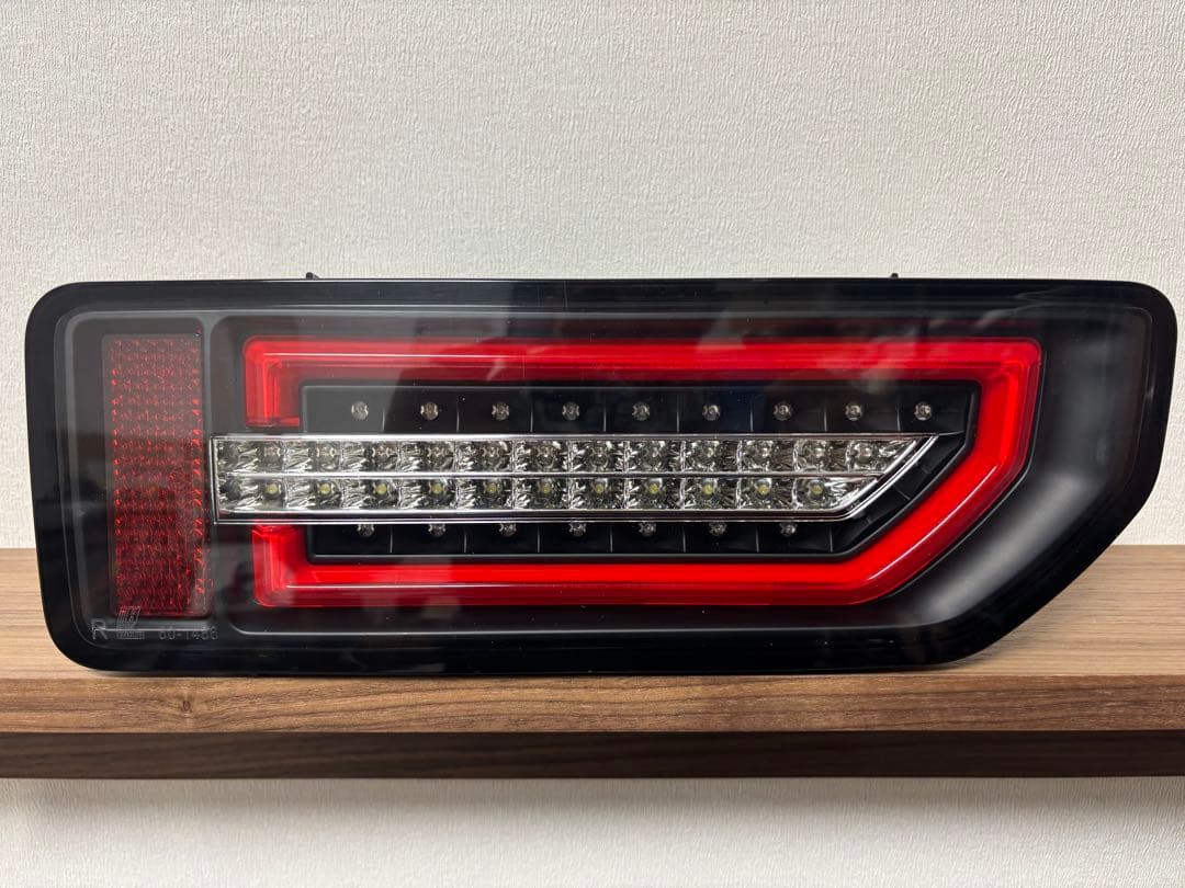 ジムニー JB64 JB74 MBRO LEDサンダーテール ブラックリム