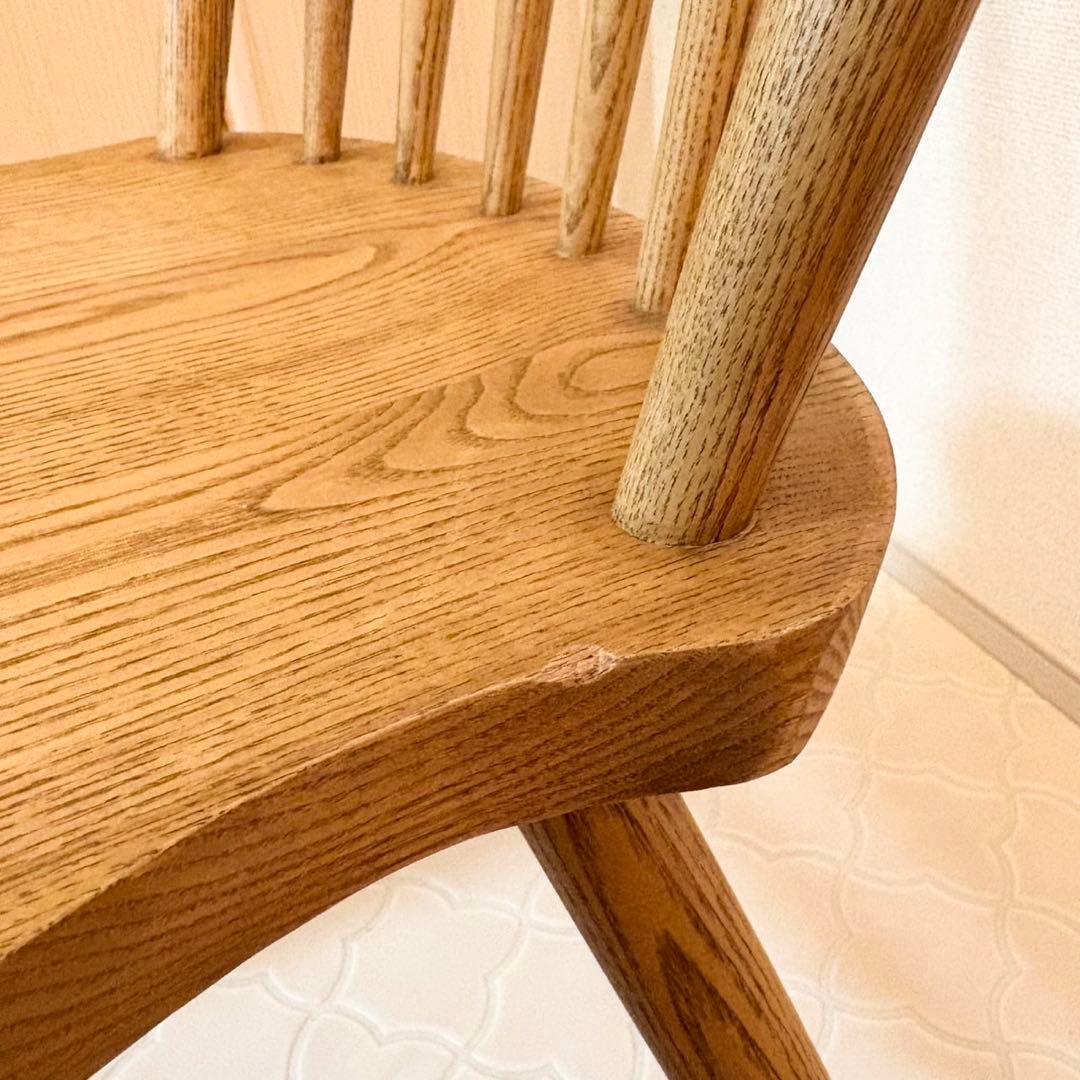 関家具 クラッシュゲート コールチェア 天然木 木製椅子