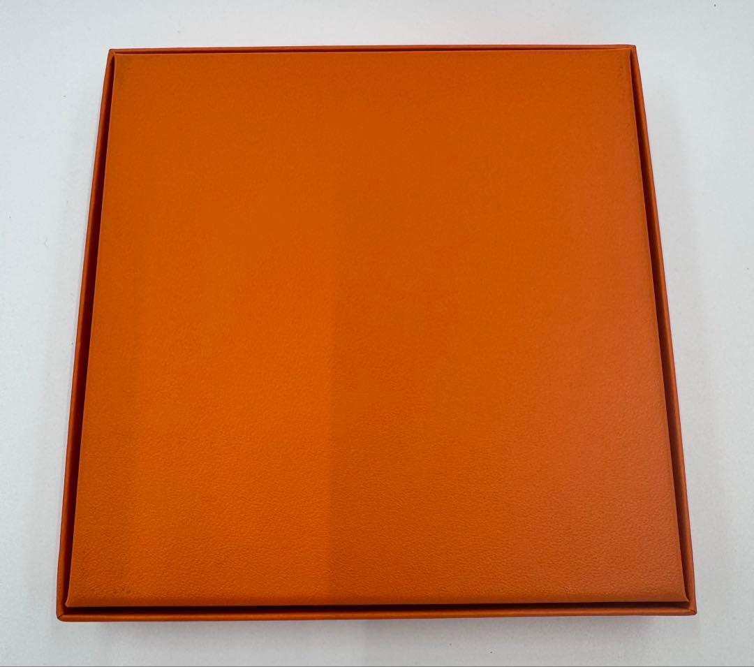 HERMES ライトブルー ハンカチ　新品