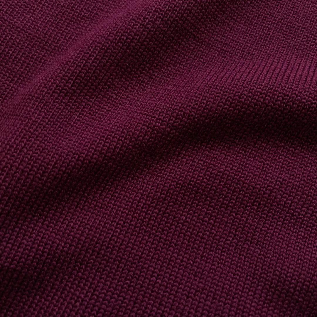 バーバリー ロンドン ノバチェック ロゴ刺繍 ニット カーディガン 15 大きい