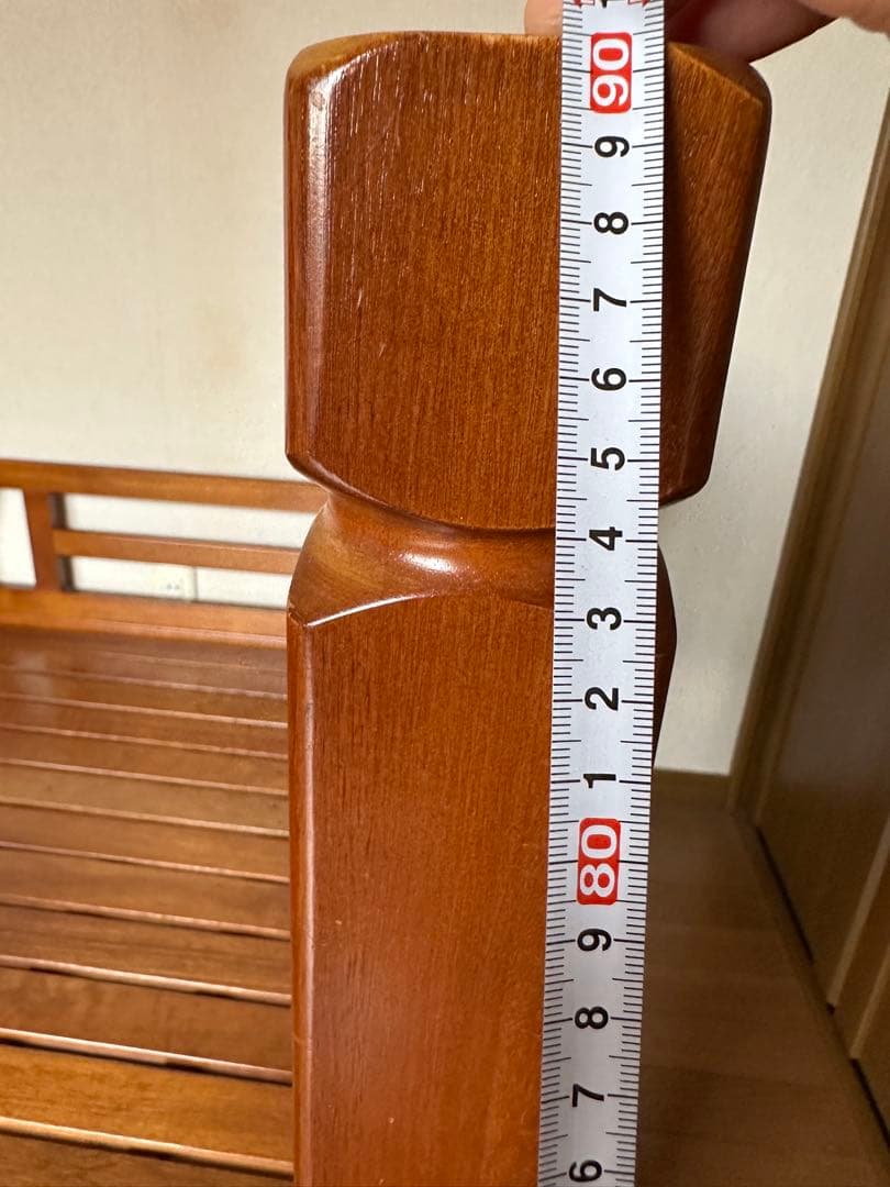 木製シングルスノコ　２段ベッド 組立説明書付き