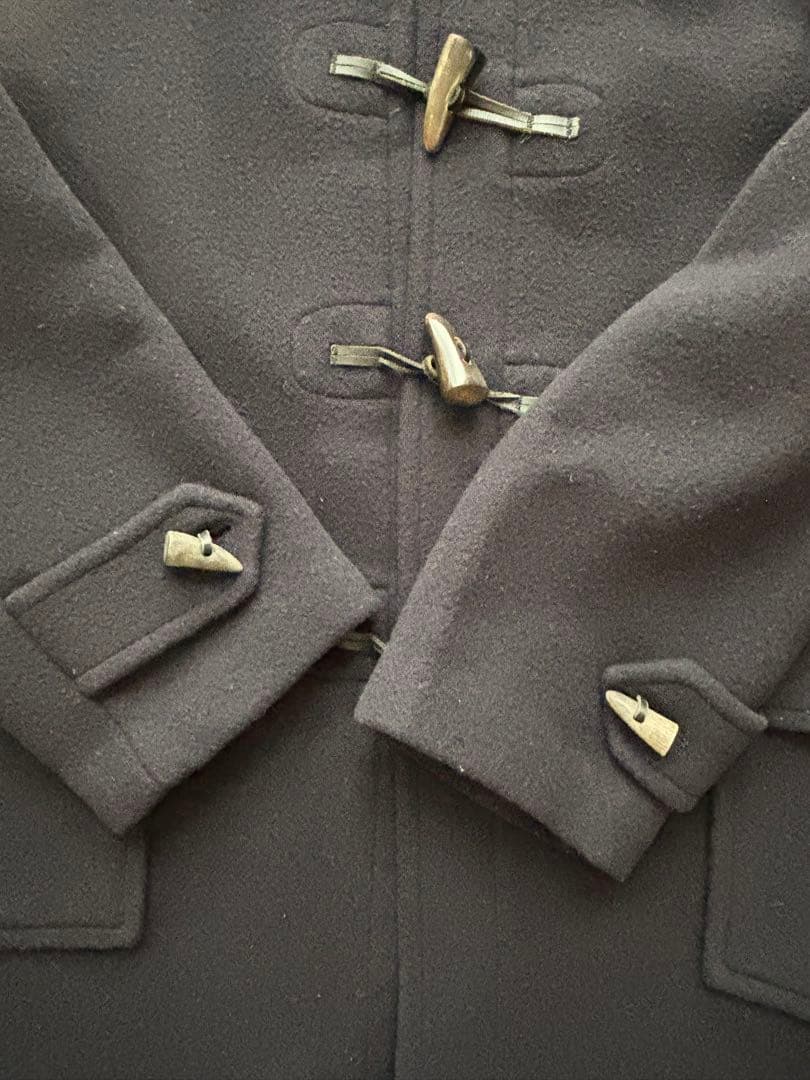 Burberrys バーバリー ダッフルコート ノバチェック ネイビー XＬ