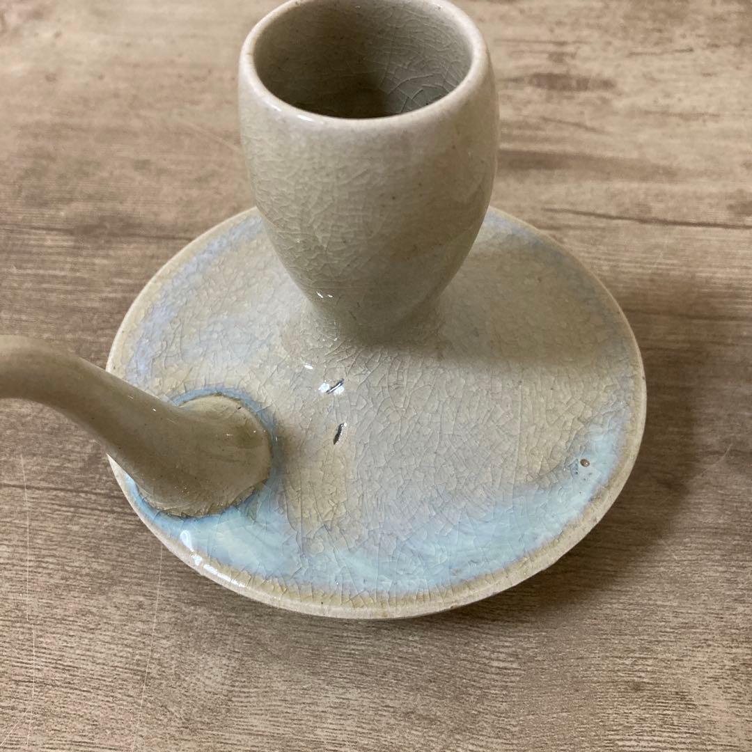 遠州七窯　奈良赤虜焼　香柏窯　尾西樂斎　楽斉　酒器　徳利