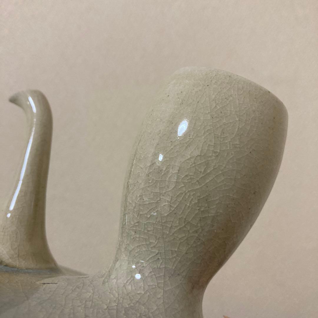 遠州七窯　奈良赤虜焼　香柏窯　尾西樂斎　楽斉　酒器　徳利