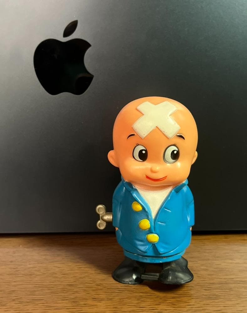 三つ目がとおる 写楽保介 ソフビ ゼンマイ歩行 手塚プロ レトロ