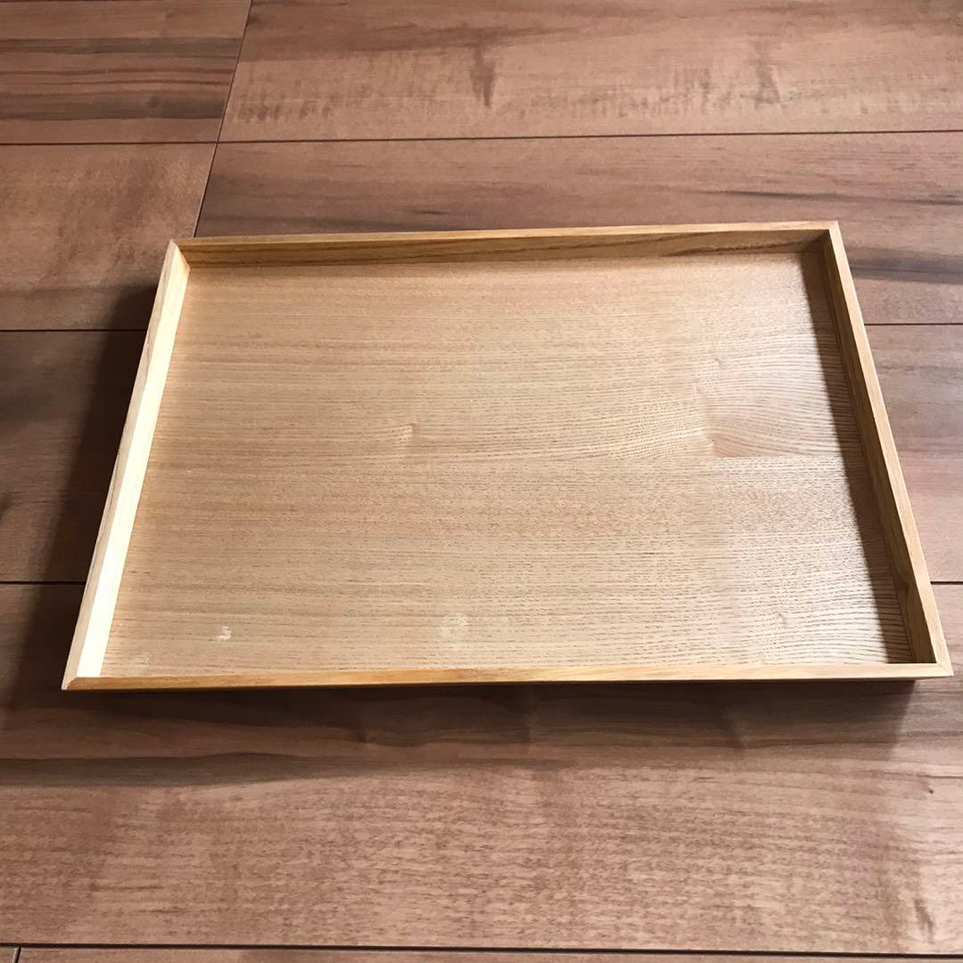 新品　木製トレー 10枚セット 木 トレイ お盆 お食事トレイ スタッキン