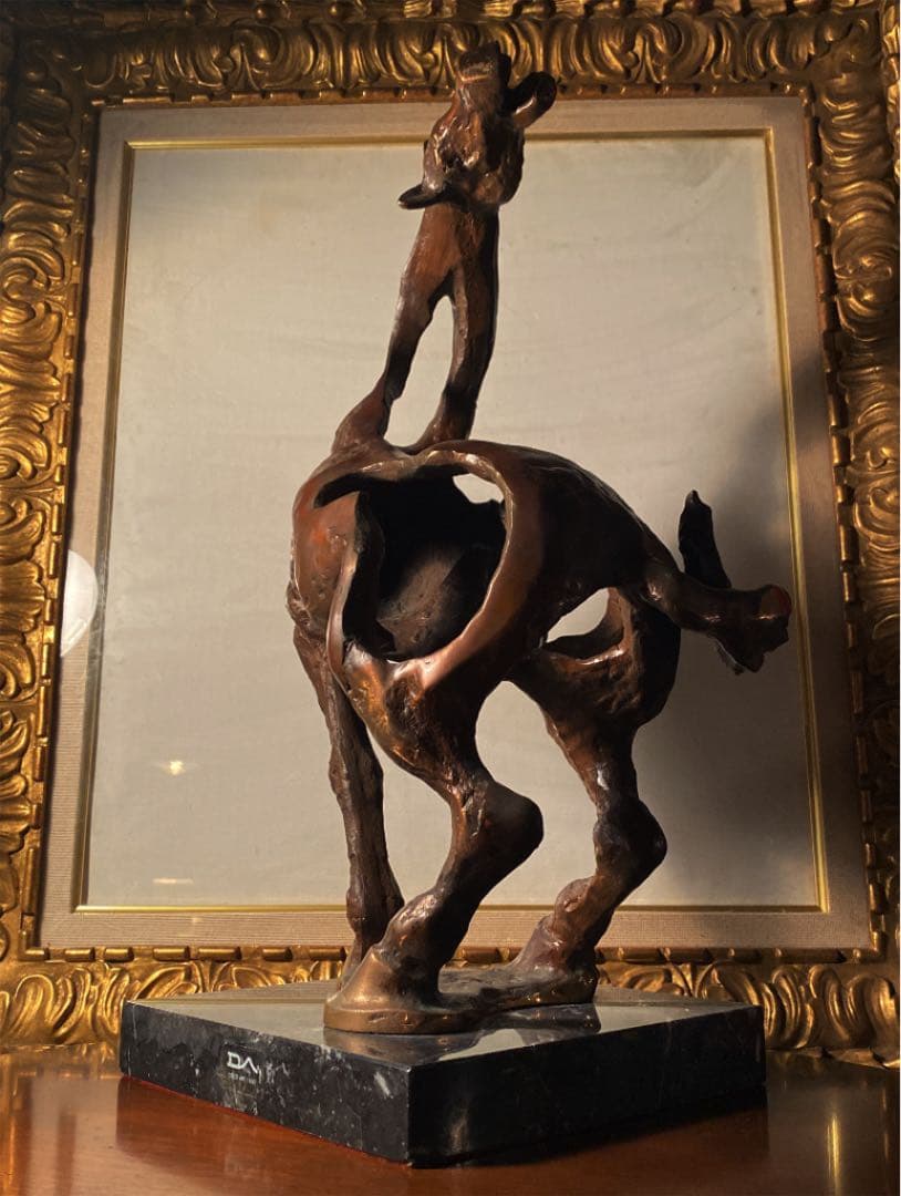 小物入れ ARTDECO vintage Horse bronze