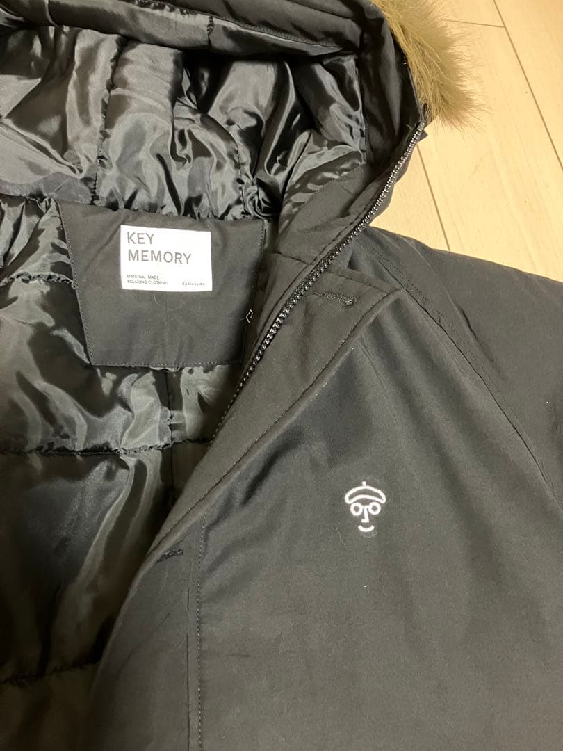KEY MEMORY モッズコート　ユニセックス　黒