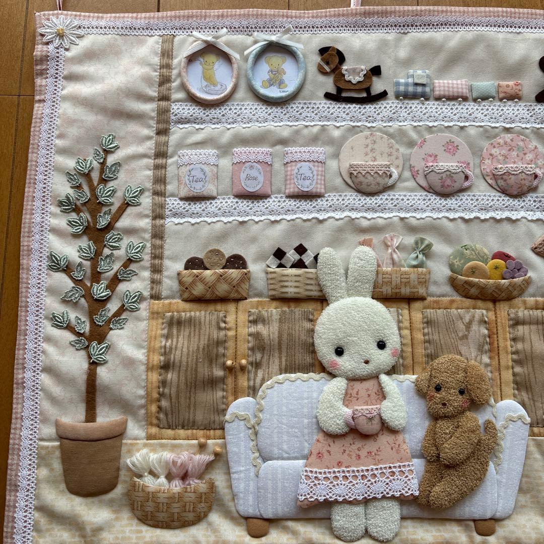 ☆tackeybear☆ ポケット付きタペストリー&小物入れセット