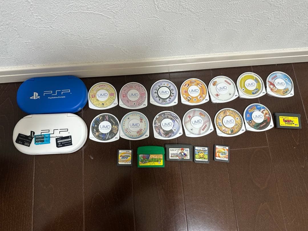 GBA ゲームボーイアドバンス　DS lite PSP等 ソフト　メモリーカード