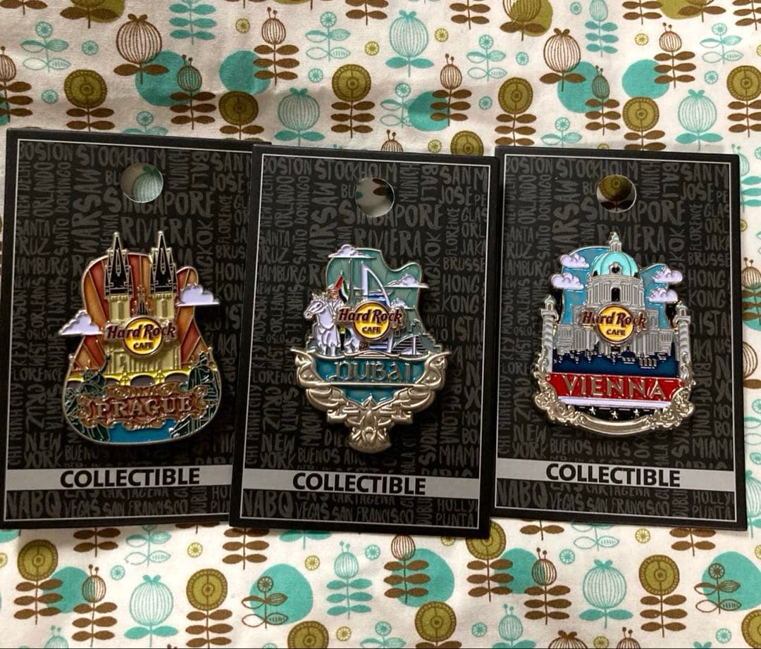 入手困難 ※ ハードロックカフェ シティーアイコン ピンズ 3都市セット