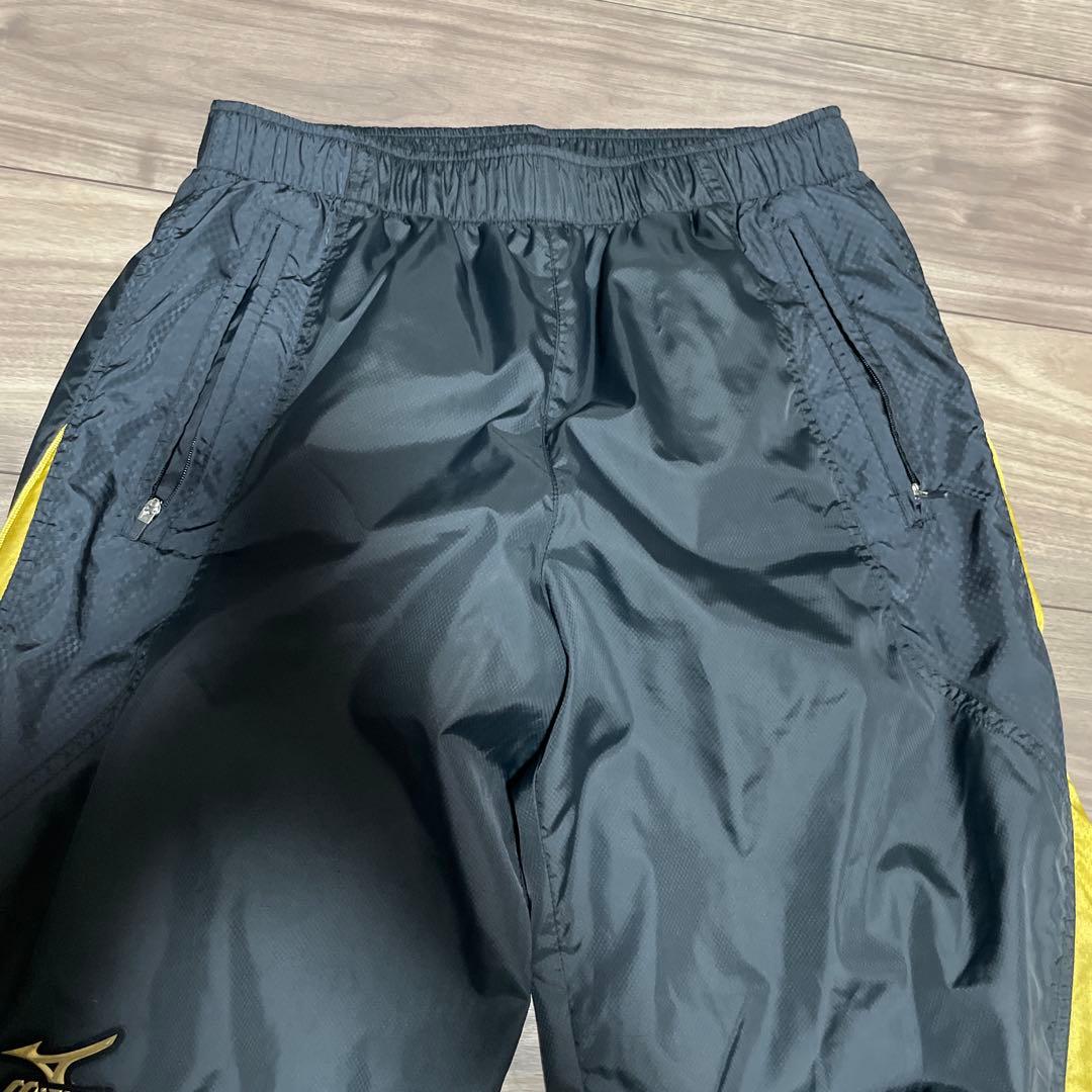 ミズノプロ ウインドブレーカー上下セット Lサイズ ブラック