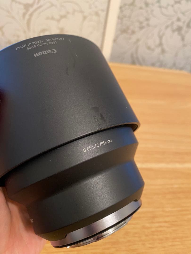 【レンズフード付】RF85mm F1.2 L USM DS