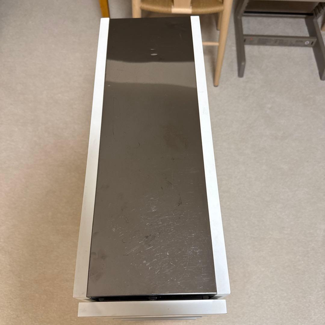 ダブルステンレス天板引き出し収納 20cm幅