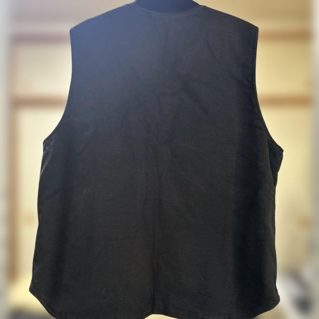 Carhartt ブラック ダックベスト XL