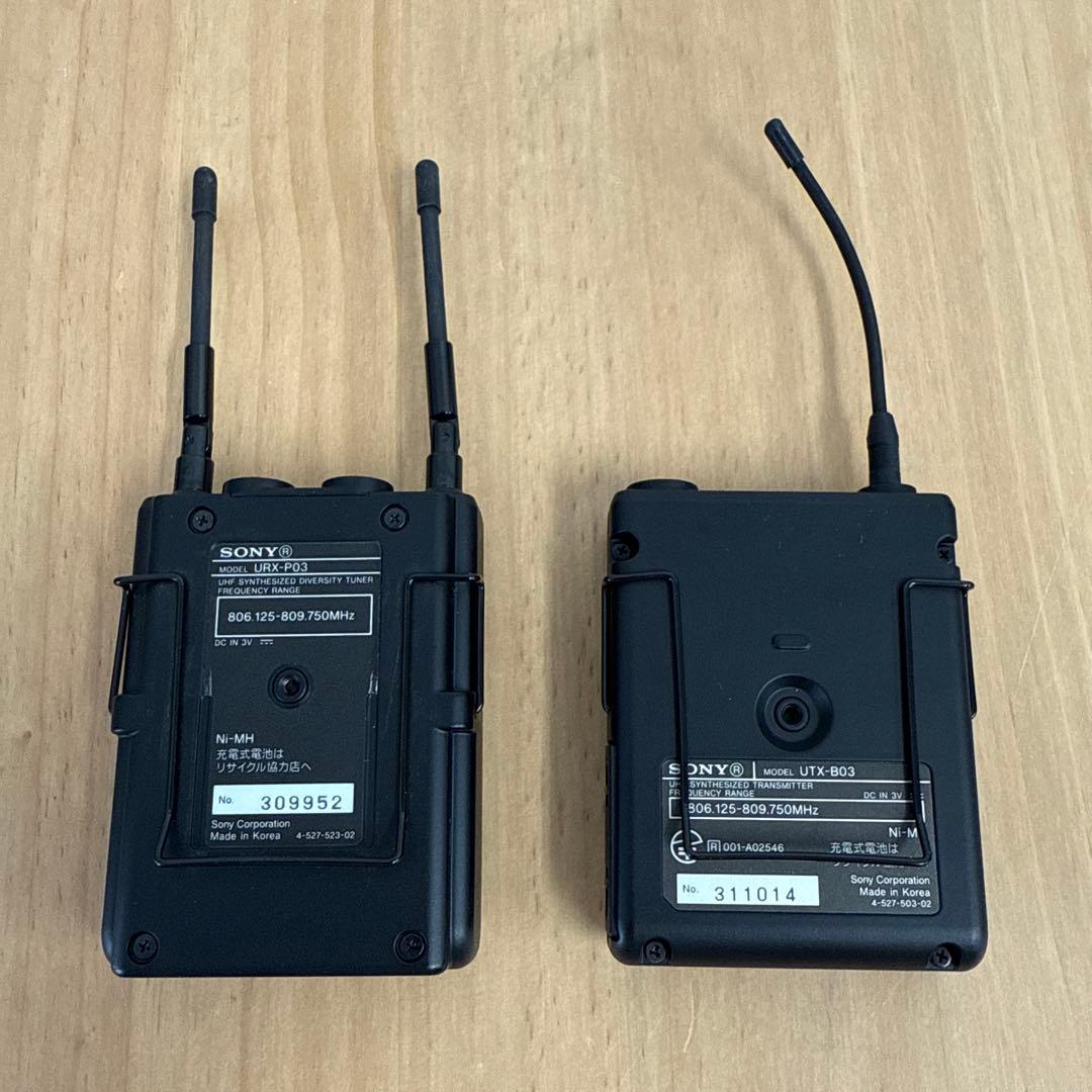 【動作確認済】SONY UWP-D11 ワイヤレスマイクシステム
